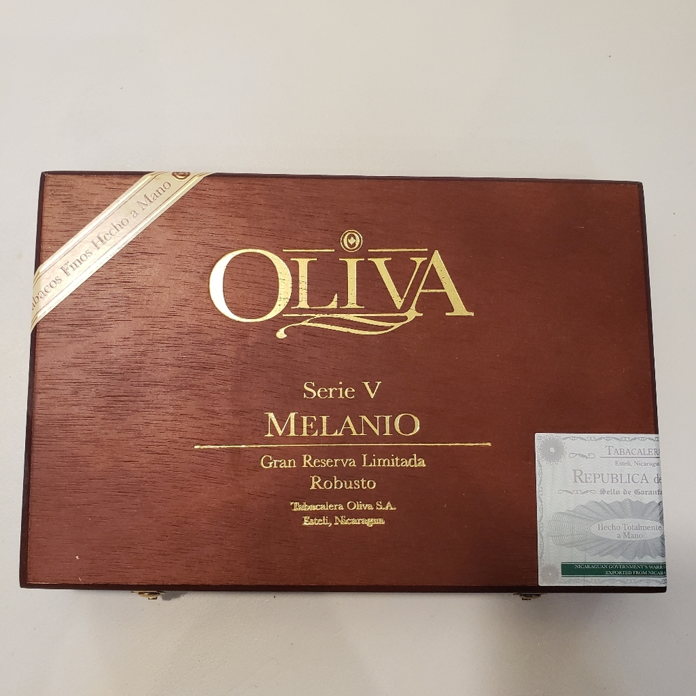 Oliva Serie V MELANIO empty cigar box